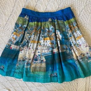 Boden Womens Summer Skirt La Plage Size 8
